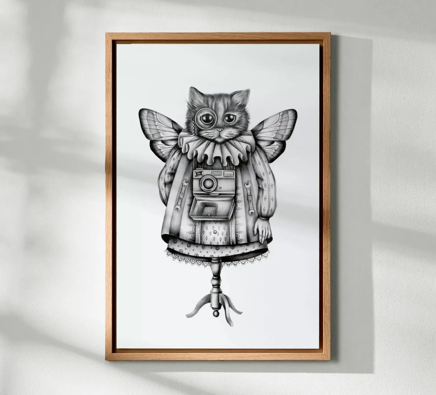 Cat forex plate by Maria Vdovichenko