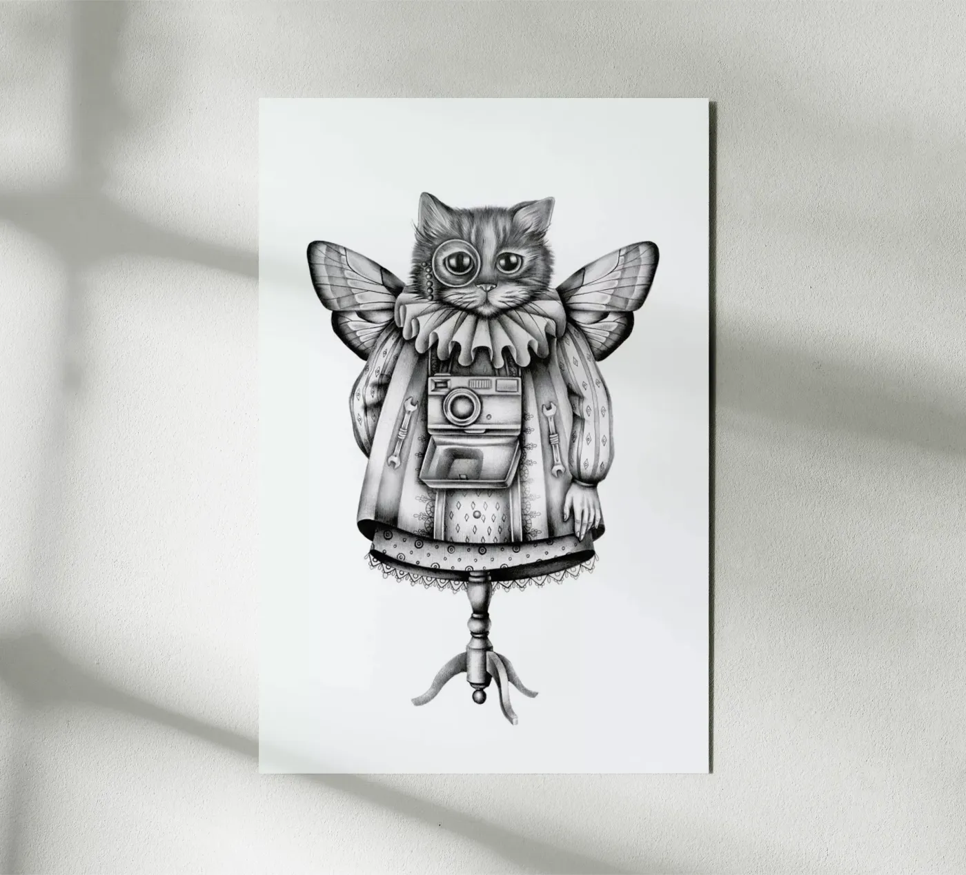 Cat forex plate by Maria Vdovichenko