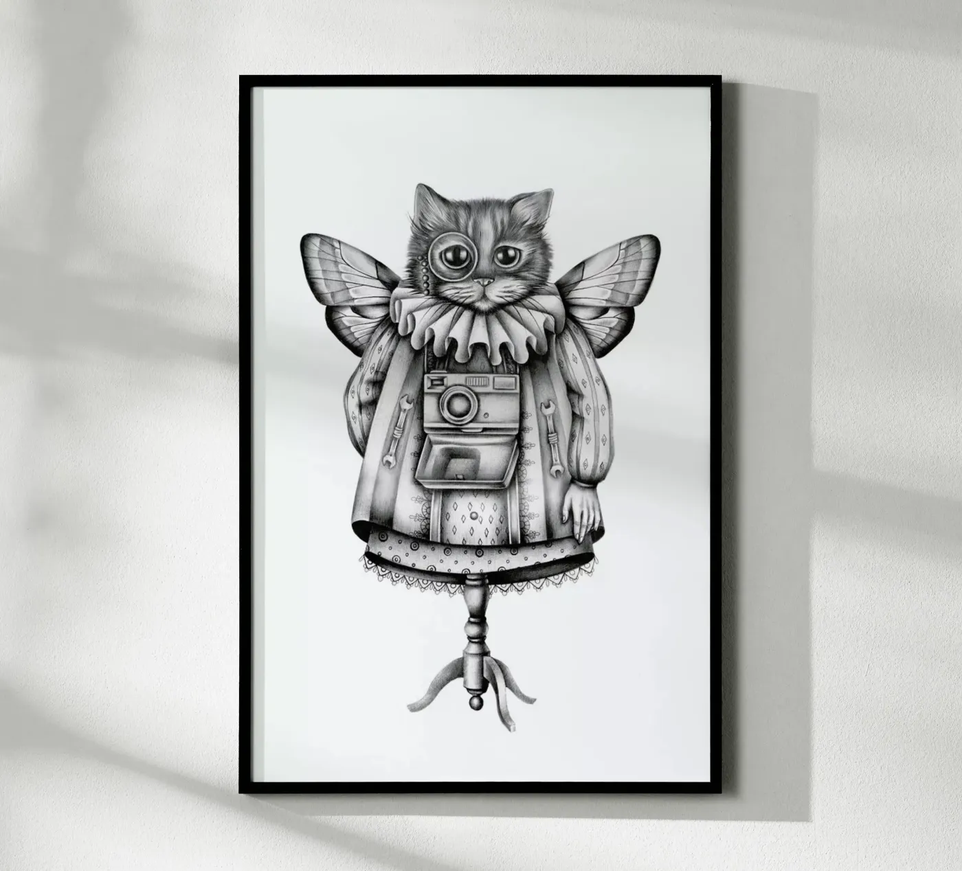 Cat Poster von Maria Vdovichenko
