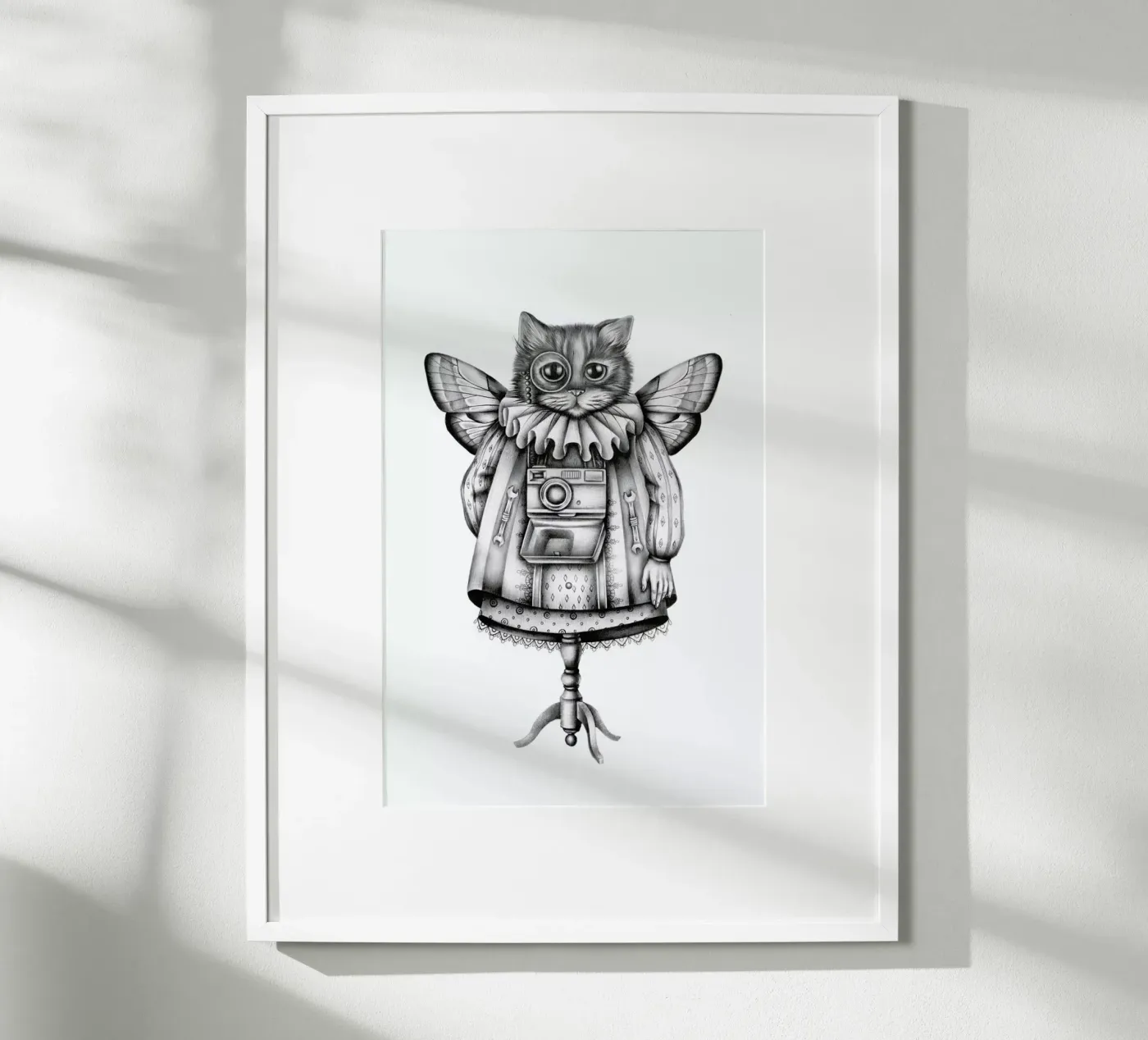 Cat Poster von Maria Vdovichenko