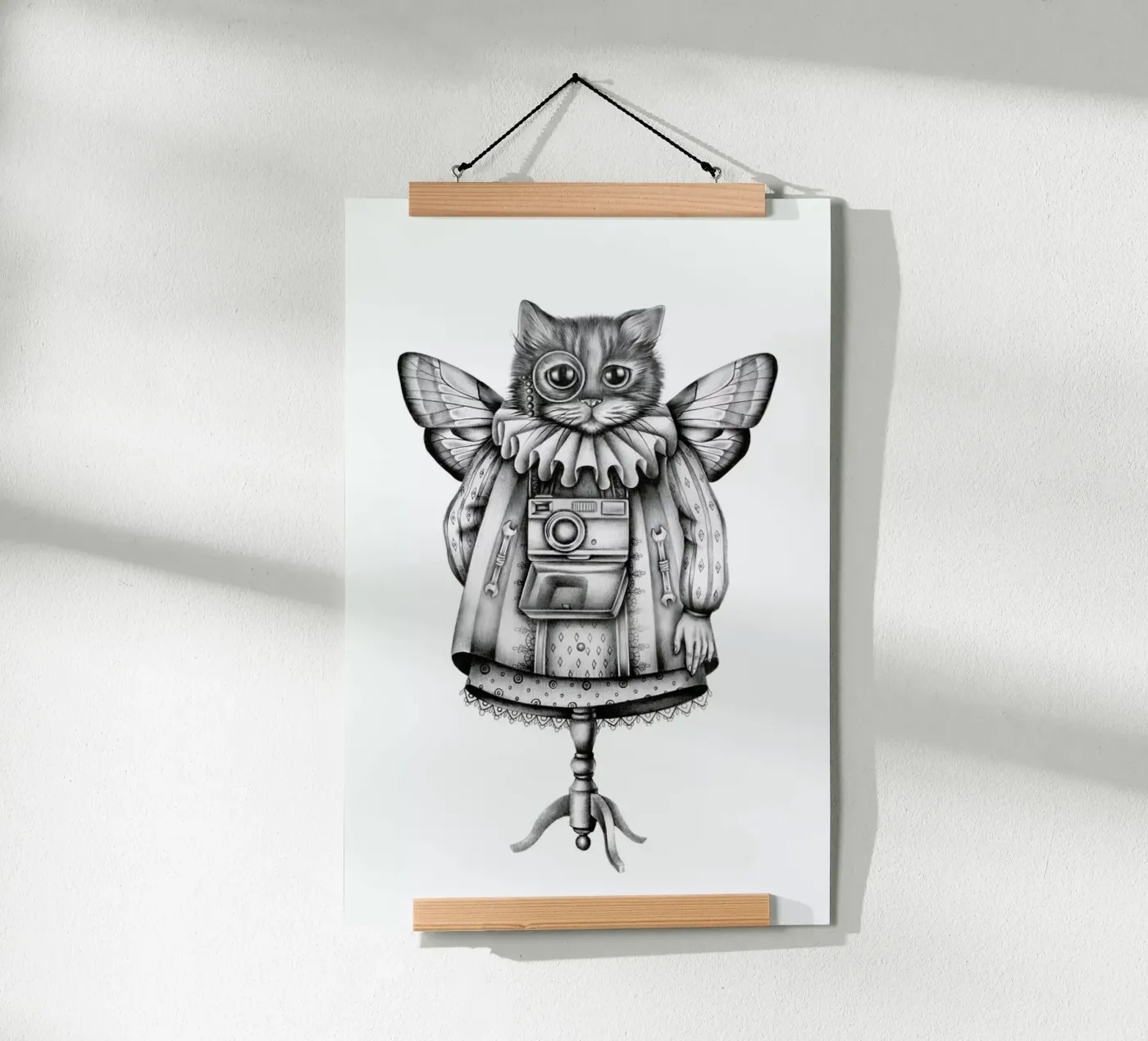 Cat poster de Maria Vdovichenko