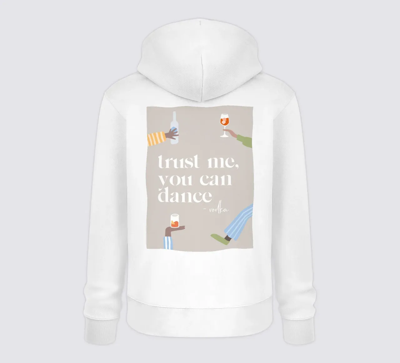 You can dance felpa con cappuccio da Kartenliebe