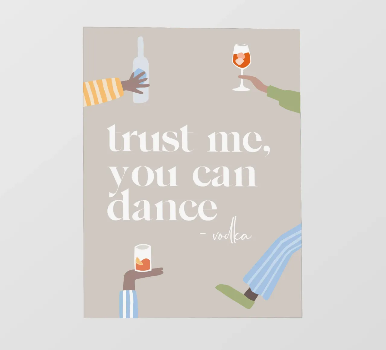 You can dance pellicola backlit da Kartenliebe