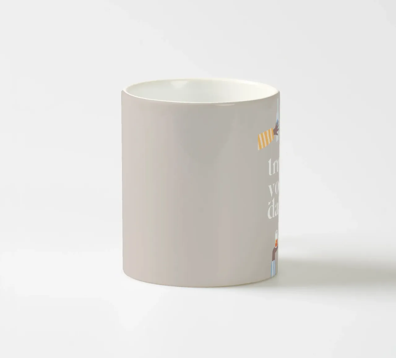 You can dance tazza in ceramica da Kartenliebe