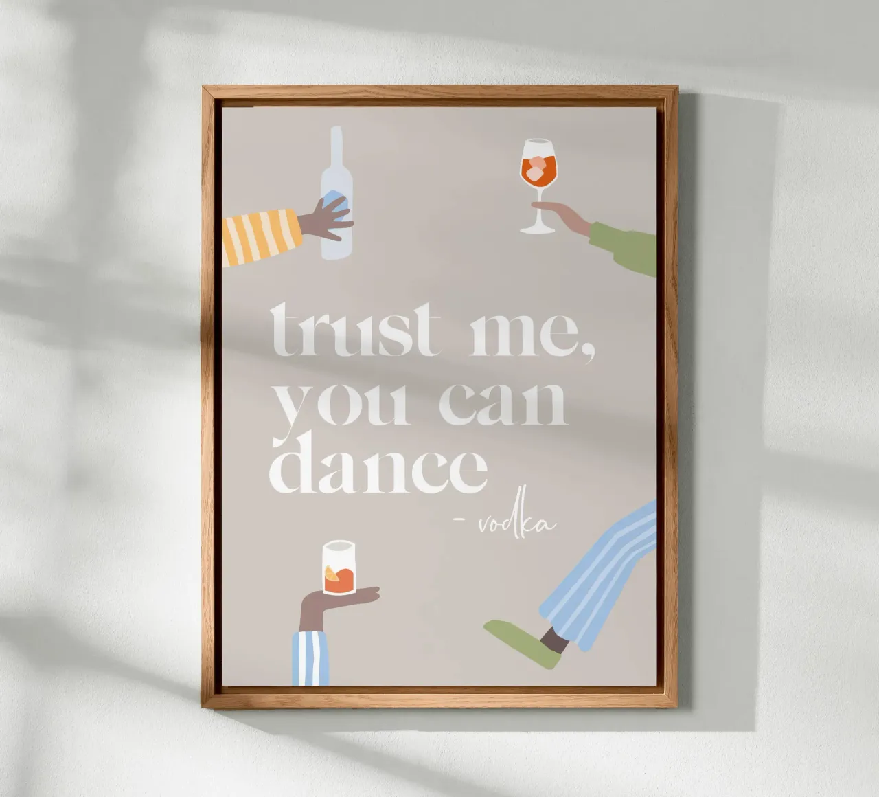 You can dance alluminio dibond da Kartenliebe