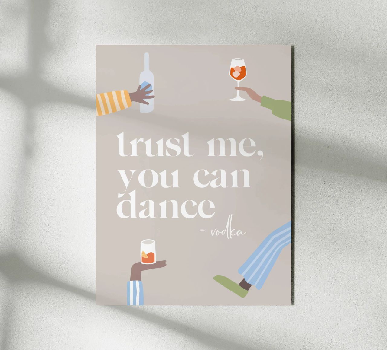 You can dance alluminio dibond da Kartenliebe