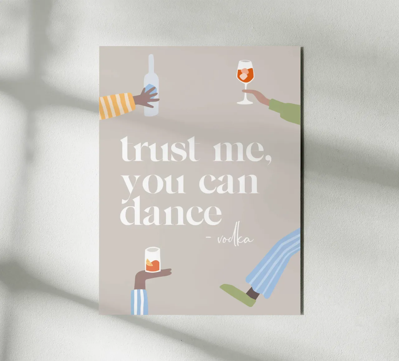 You can dance alluminio dibond da Kartenliebe