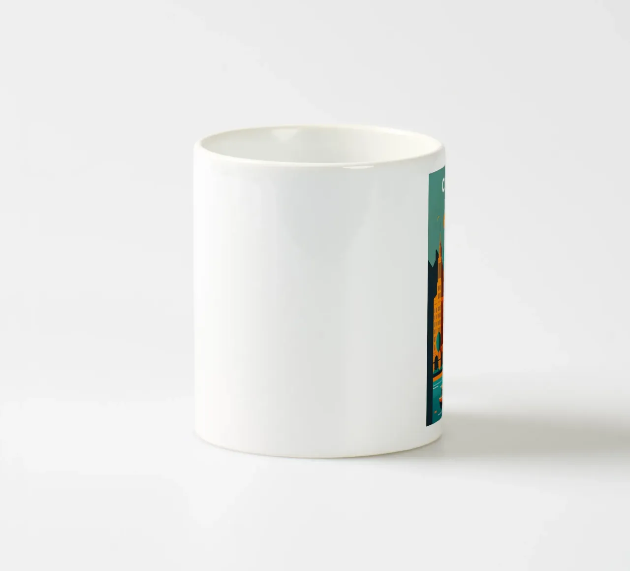 Chicago tazza in ceramica da Verna