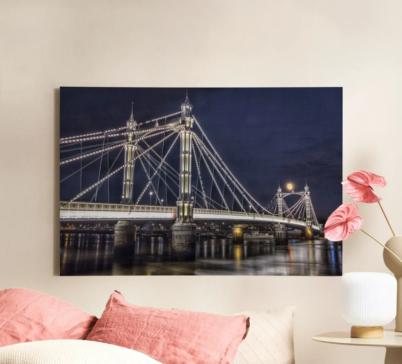 Londra senza tempo tela con Cornice a cassetta da Wanderlust Vibes
