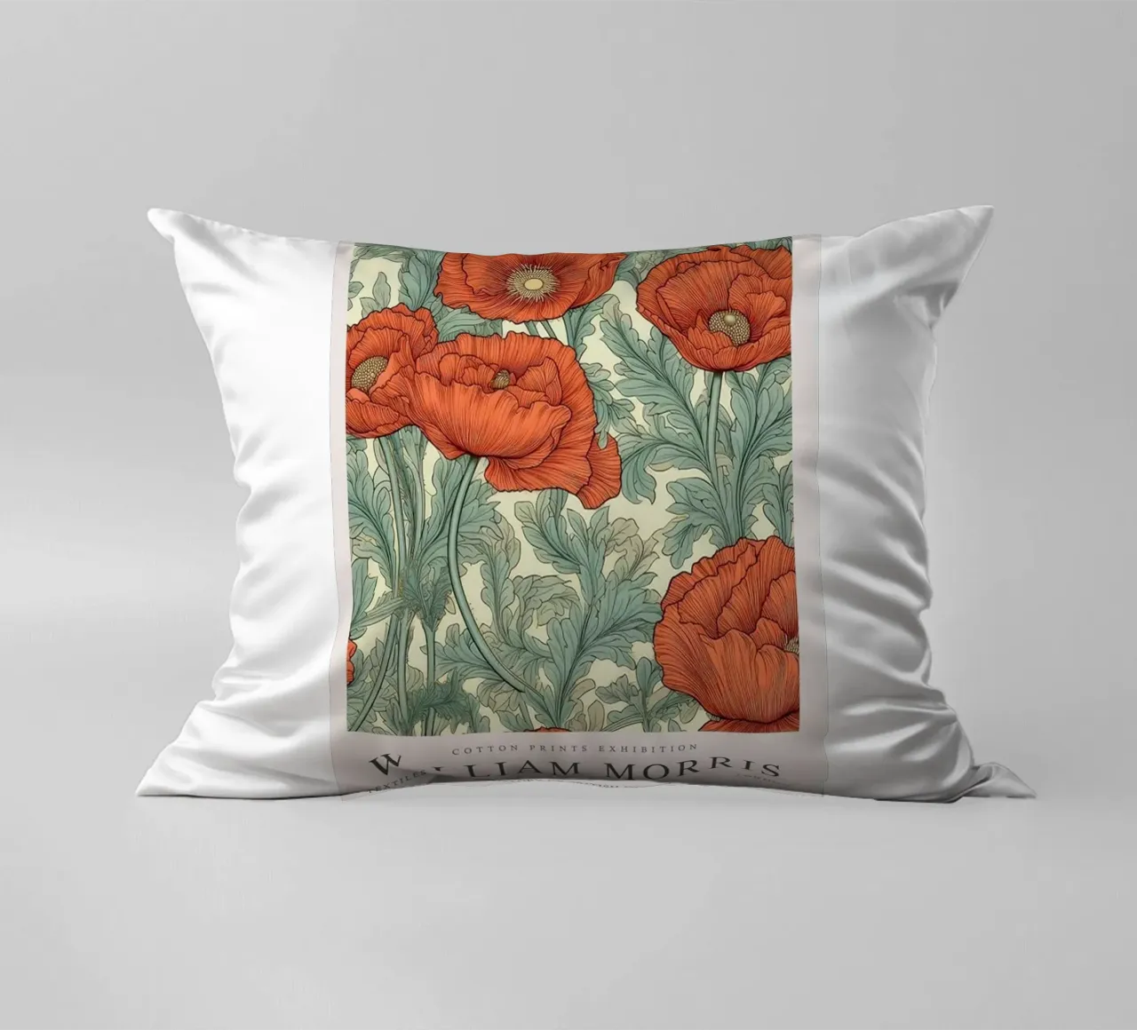 rose rosse in fiore cuscino da Ropech Shop