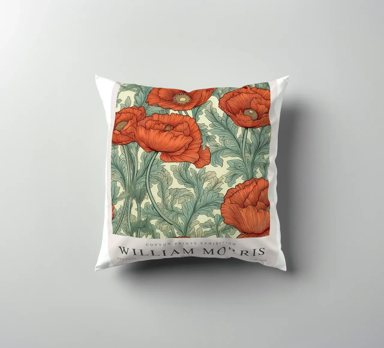 rose rosse in fiore cuscino da Ropech Shop