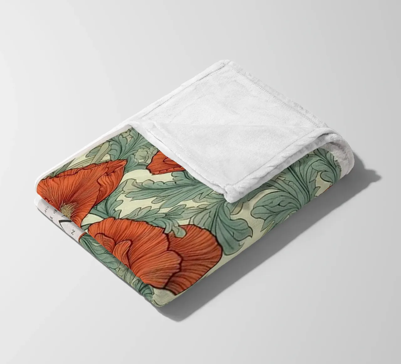rose rosse in fiore coperta in pile da Ropech Shop