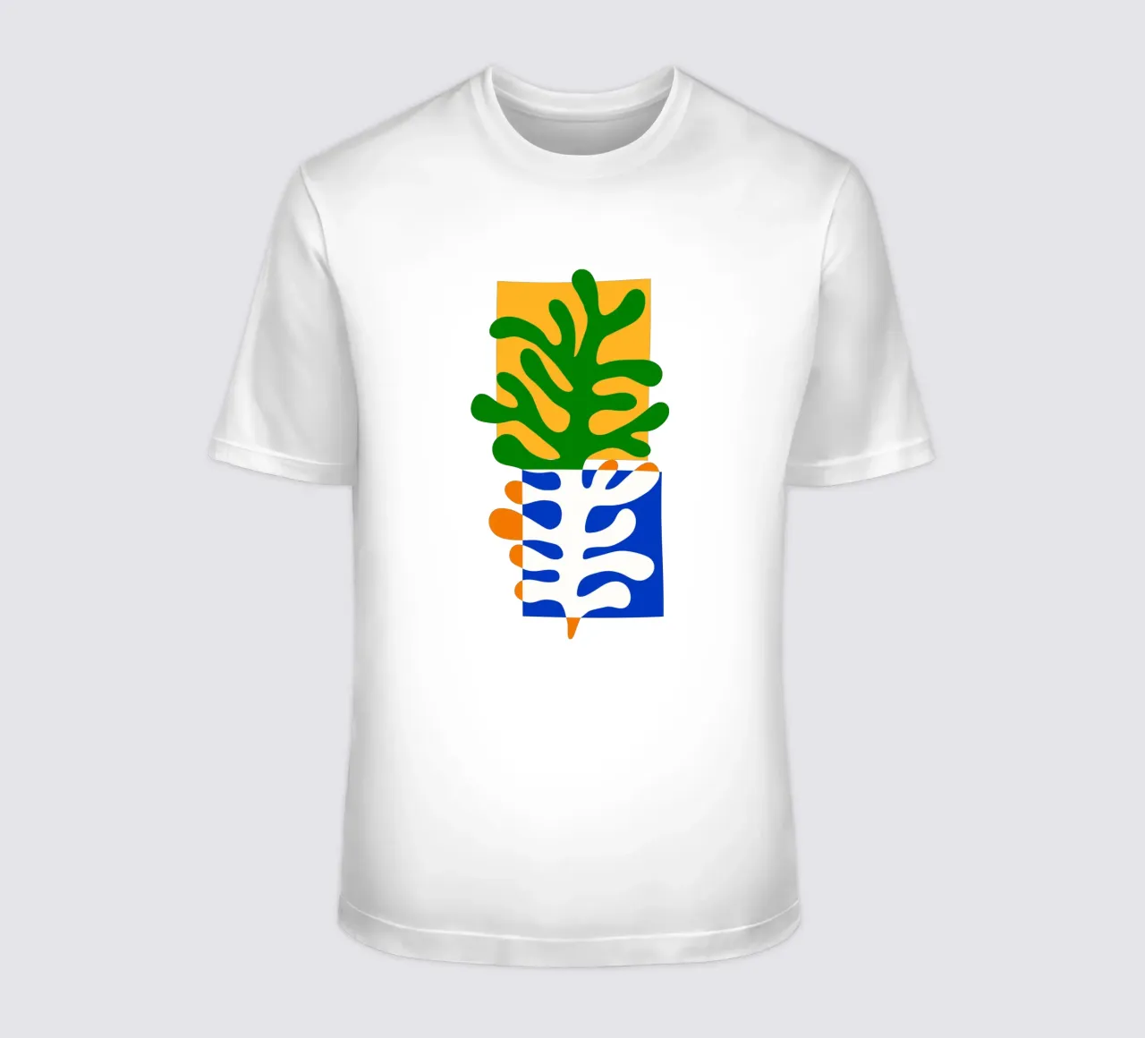 Henri Matisse seaweed cuts t-shirt by TijanaArtStudio88