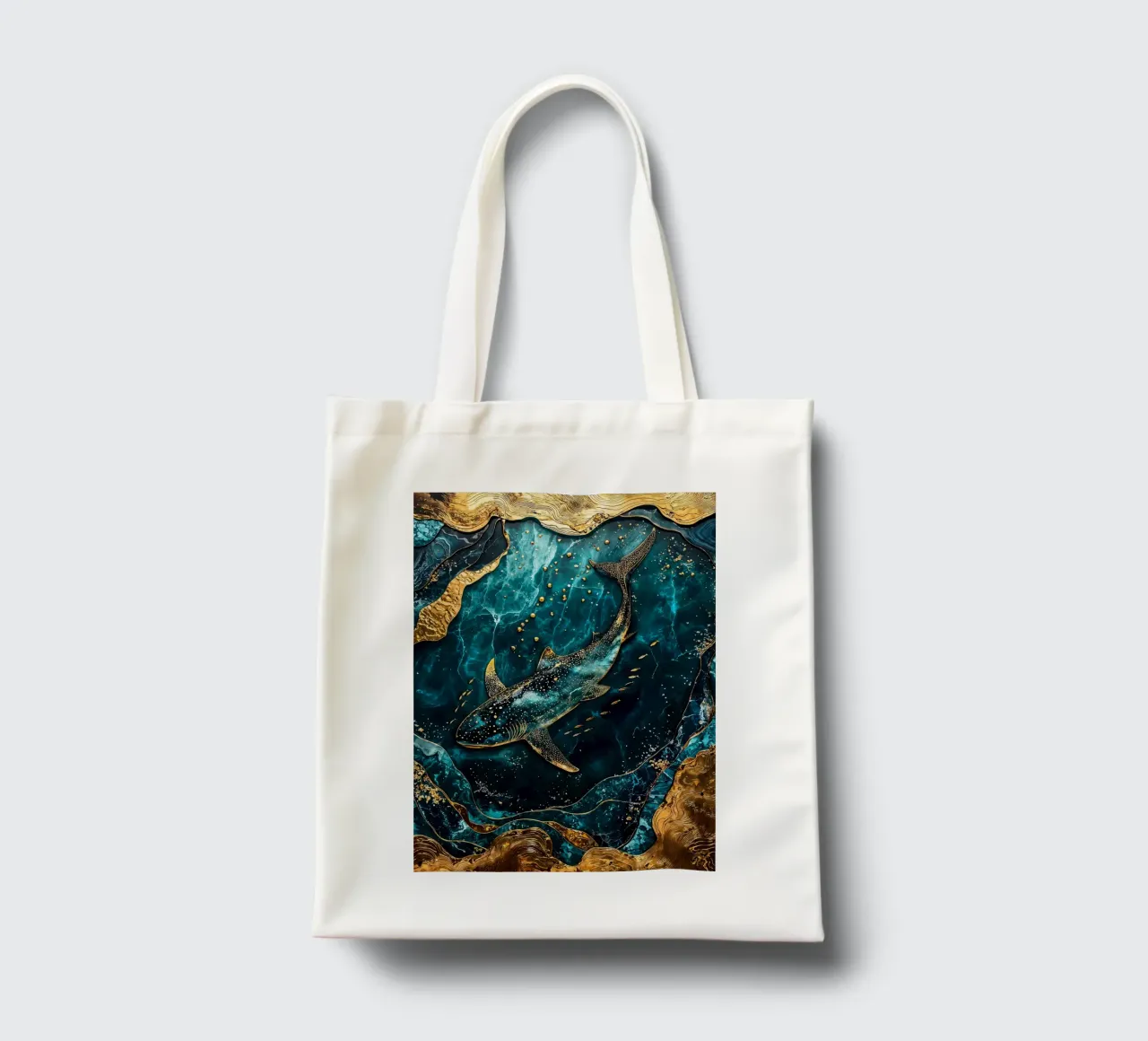 Eternal Wanderer Kintsugi Art borsa in juta da Pixaverse