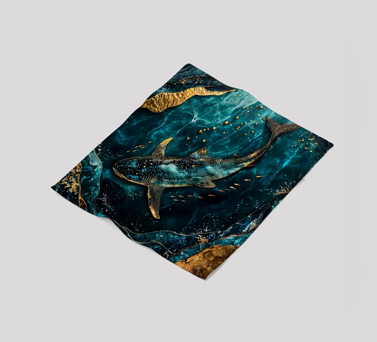 Eternal Wanderer Kintsugi Art coperta in pile da Pixaverse