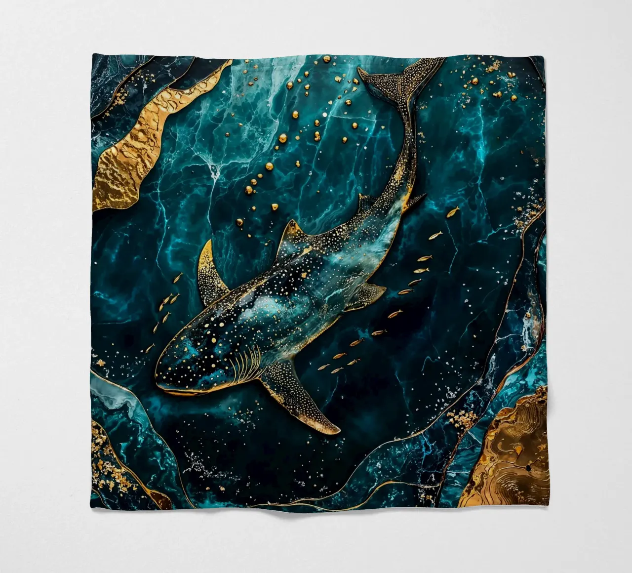 Eternal Wanderer Kintsugi Art coperta in pile da Pixaverse