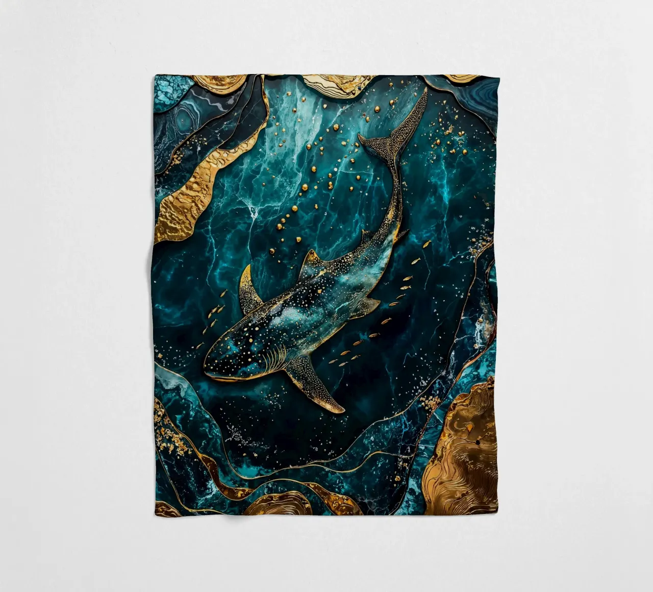 Eternal Wanderer Kintsugi Art coperta in pile da Pixaverse