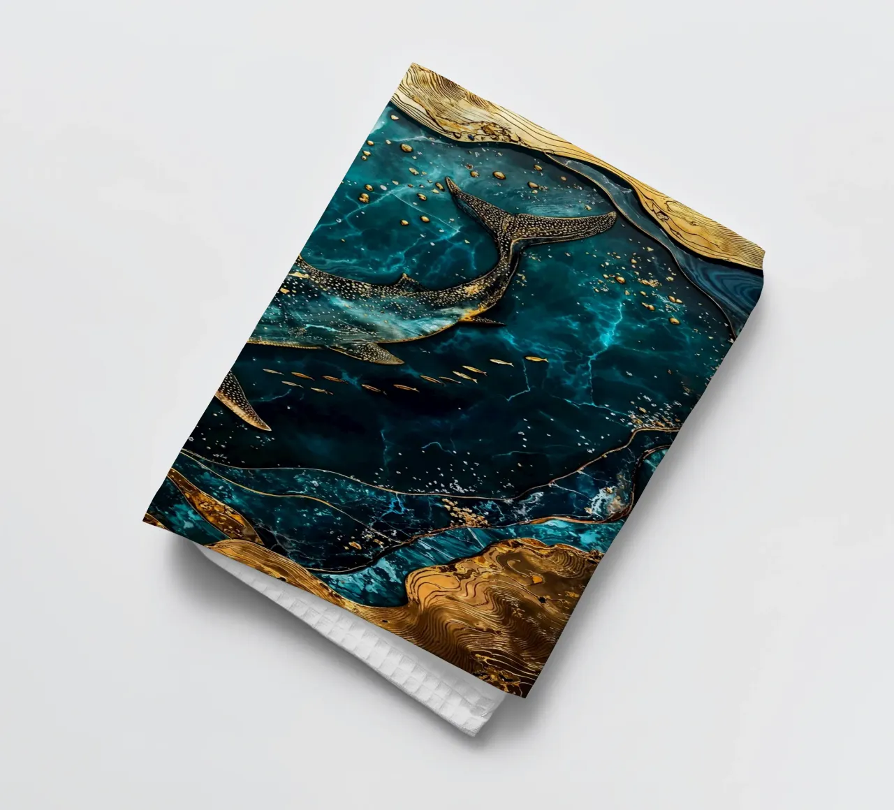 Eternal Wanderer Kintsugi Art canovaccio da cucina da Pixaverse
