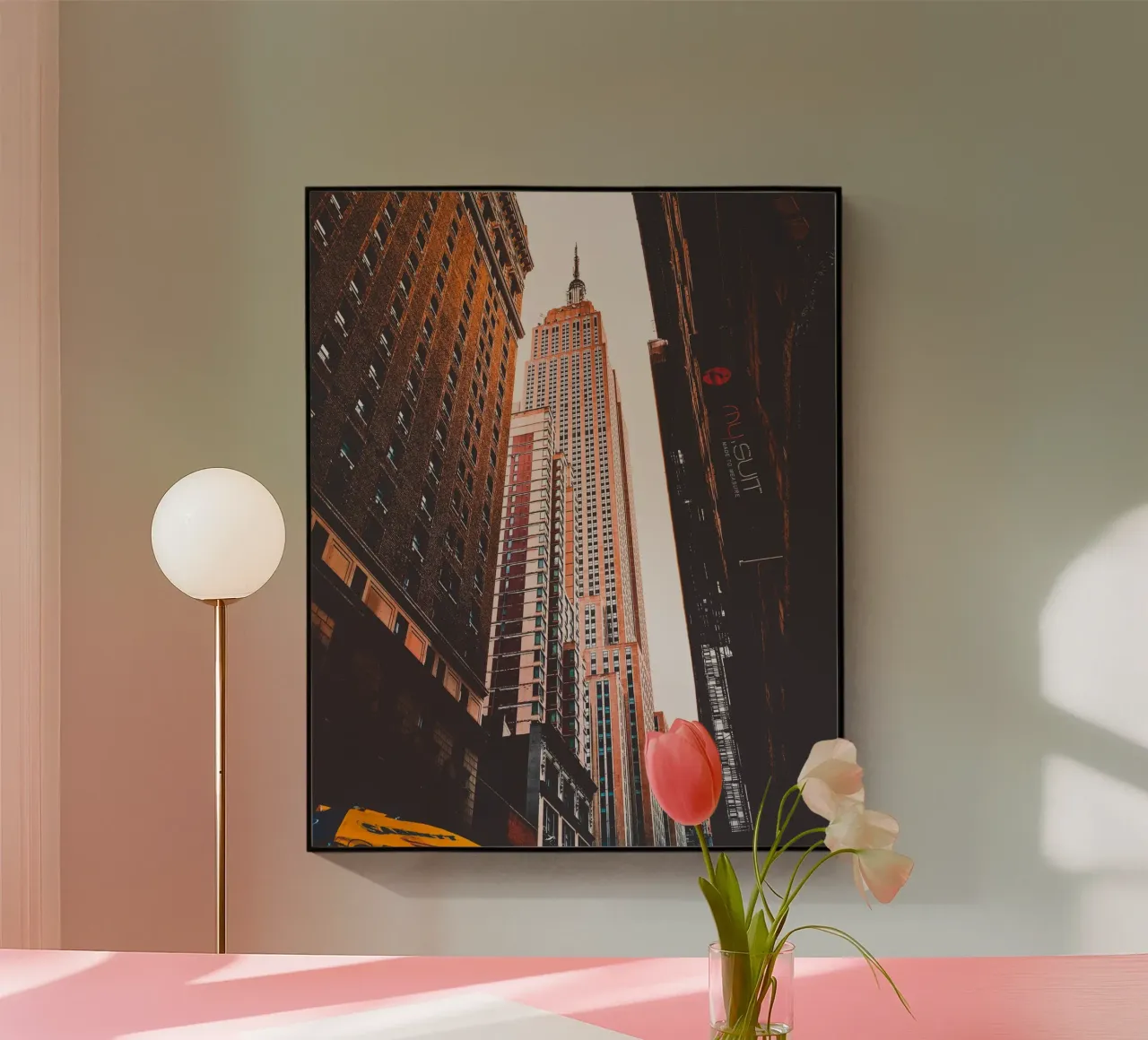 New York Icon acrylic glass by Wanderlust Vibes
