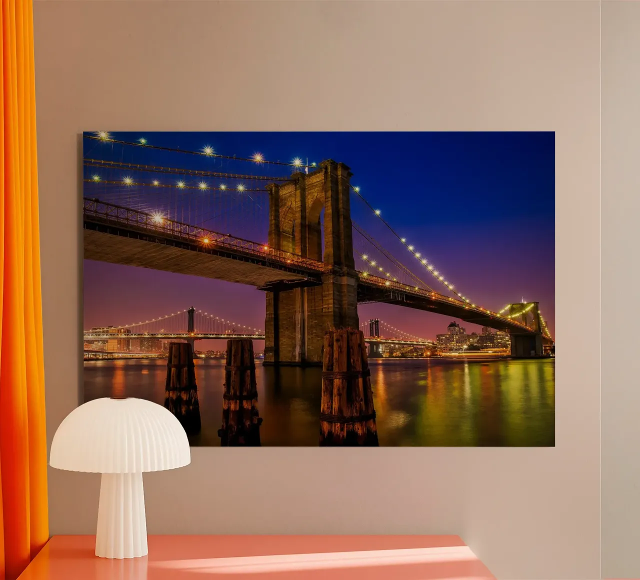 Icona di New York alluminio dibond da Wanderlust Vibes