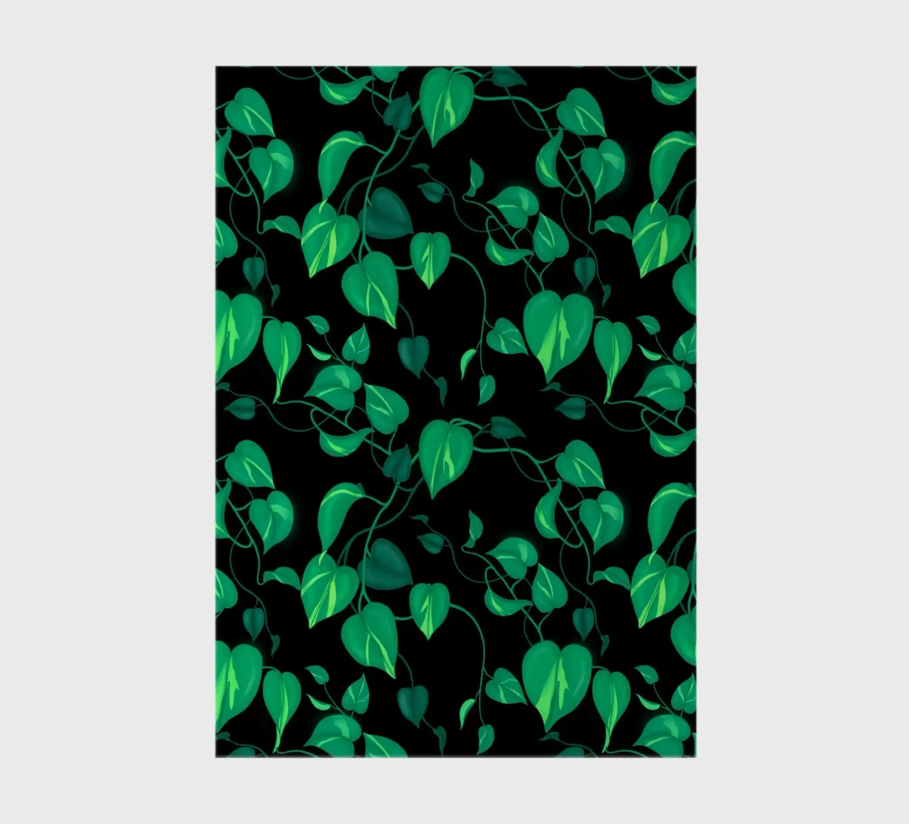 Philodendron Brasil notebook by Vivi Nicolin