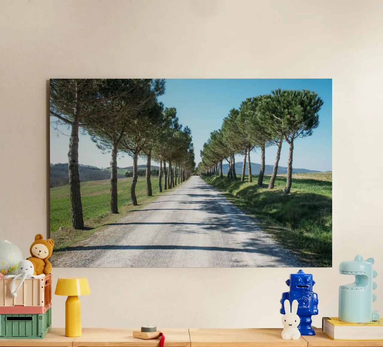 Toscana Reverie alluminio dibond da Wanderlust Vibes
