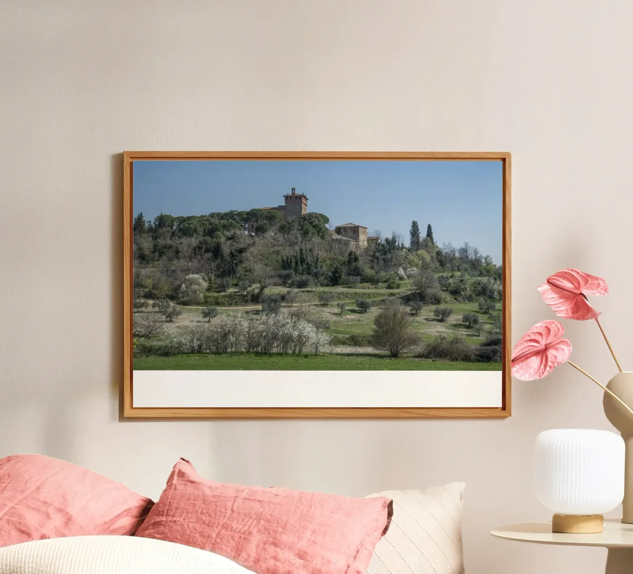 Toscana Reverie alluminio dibond da Wanderlust Vibes