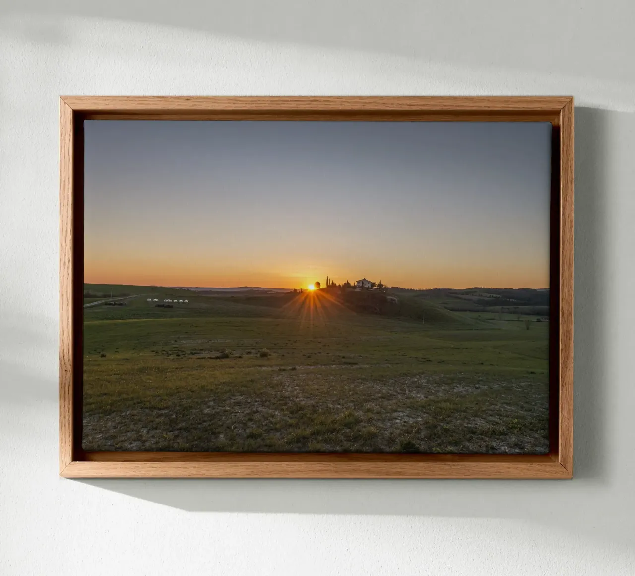 Toscana Reverie tela con Cornice a cassetta da Wanderlust Vibes