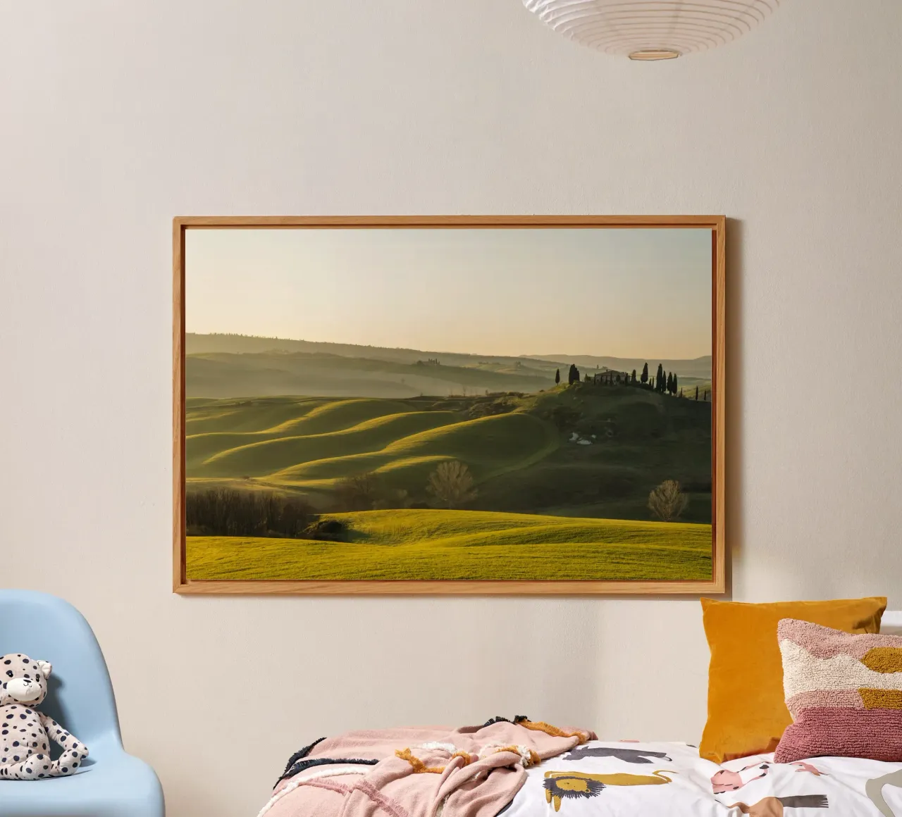 Toscana Reverie alluminio dibond da Wanderlust Vibes