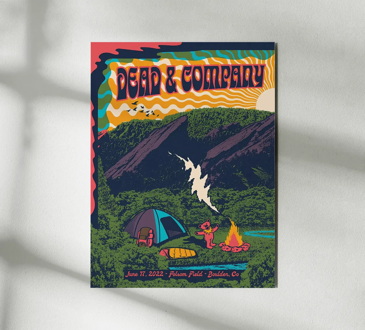 Dead & Company alluminio dibond da martina