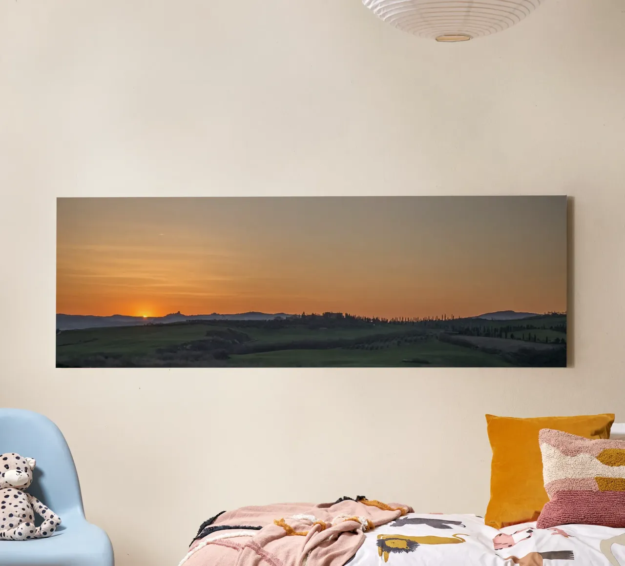 Toscana Reverie tela con Cornice a cassetta da Wanderlust Vibes