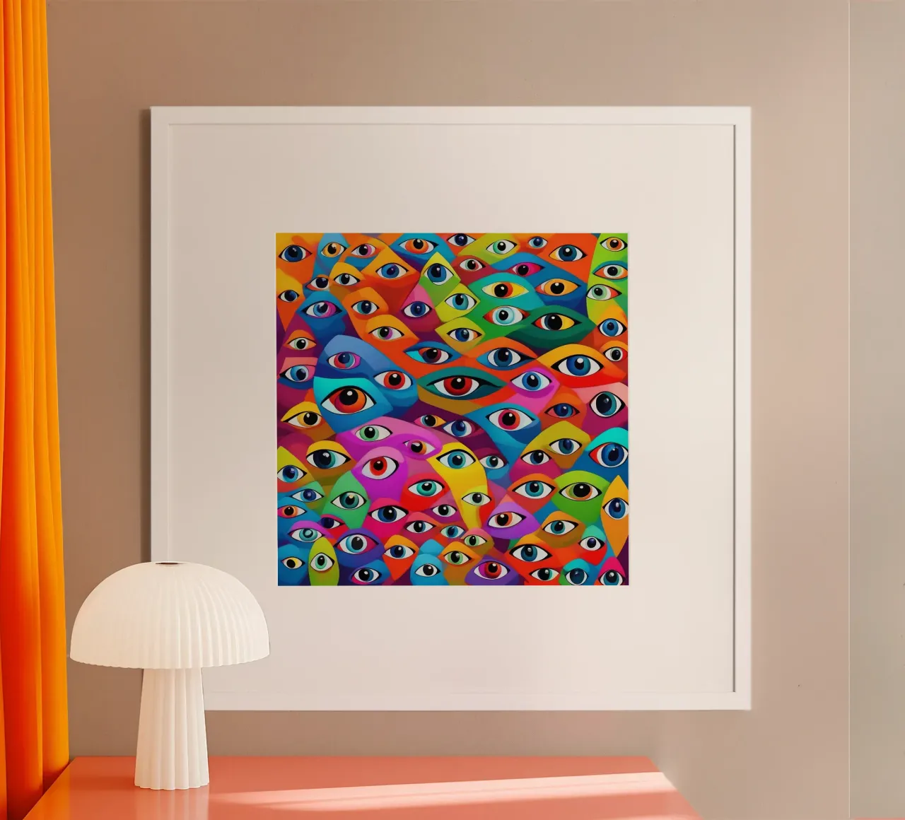 Occhi_11 poster da AI-Portraits by LK