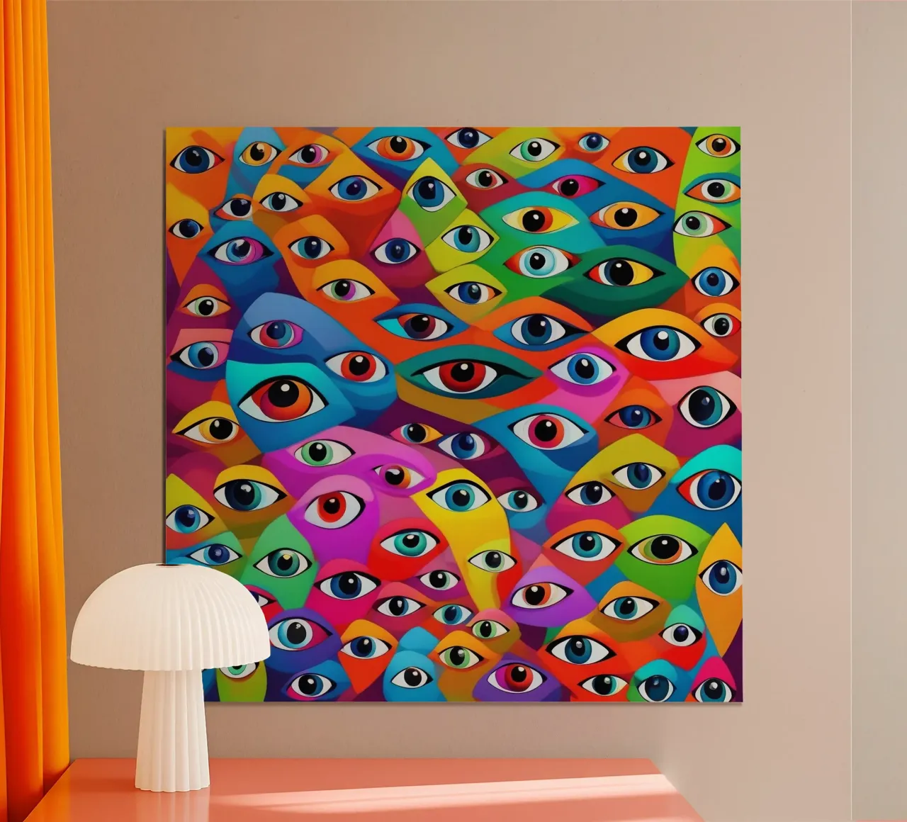 Occhi_11 poster da AI-Portraits by LK