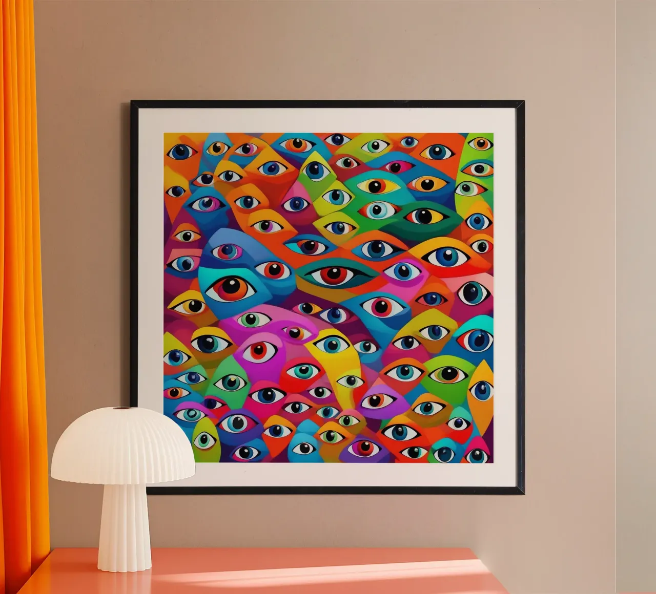 Occhi_11 poster da AI-Portraits by LK