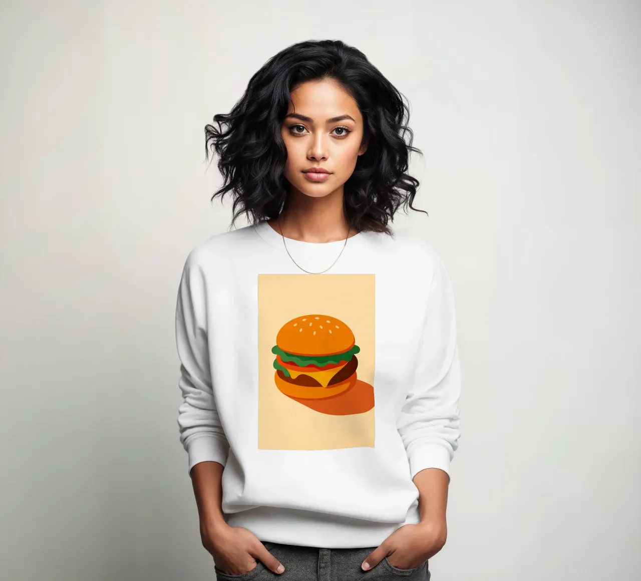 Burger Time - Il classico gommoso felpa da Boissons - Affiches & posters - Retro