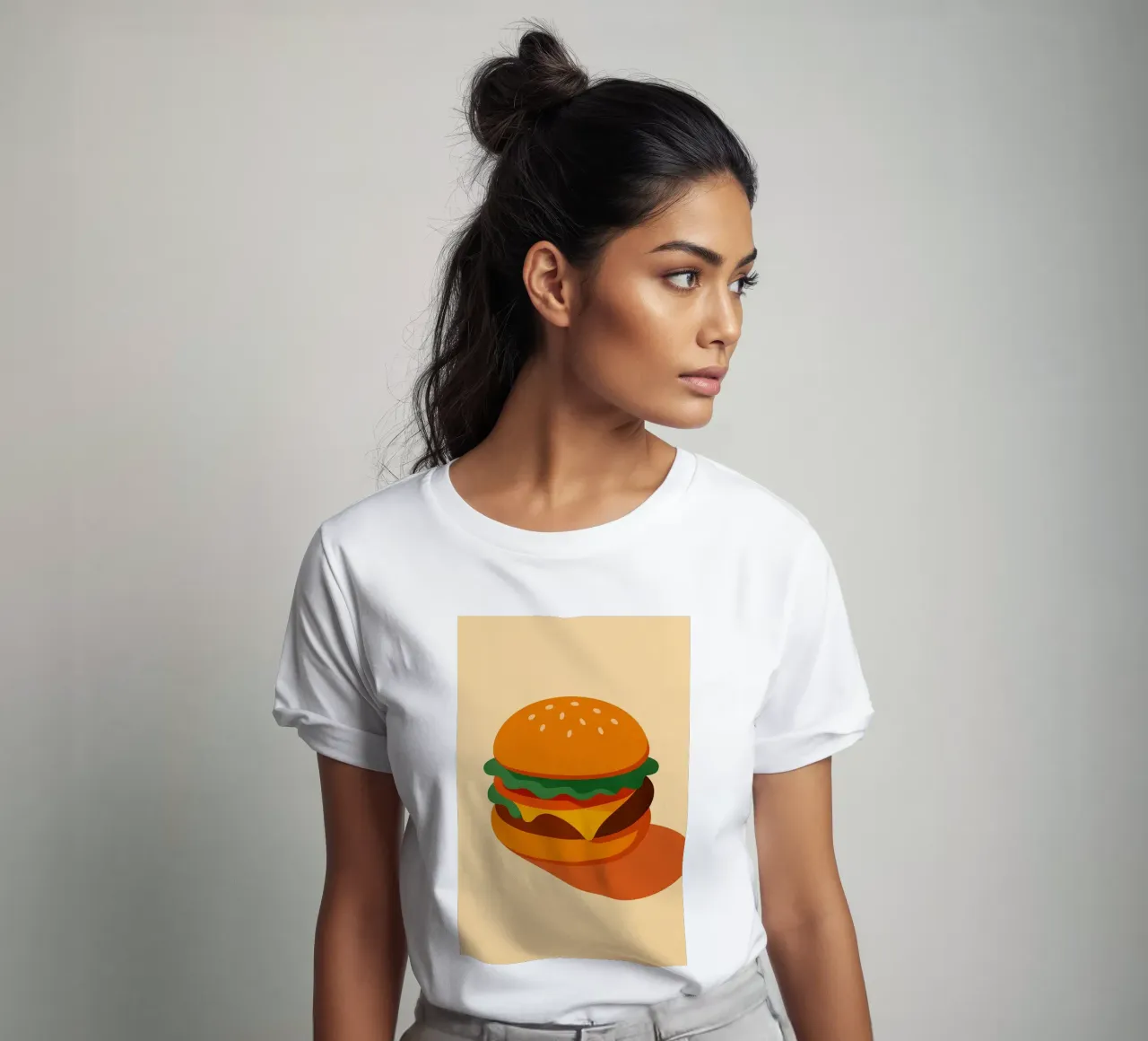 Burger Time - Il classico gommoso t-shirt da Boissons - Affiches & posters - Retro