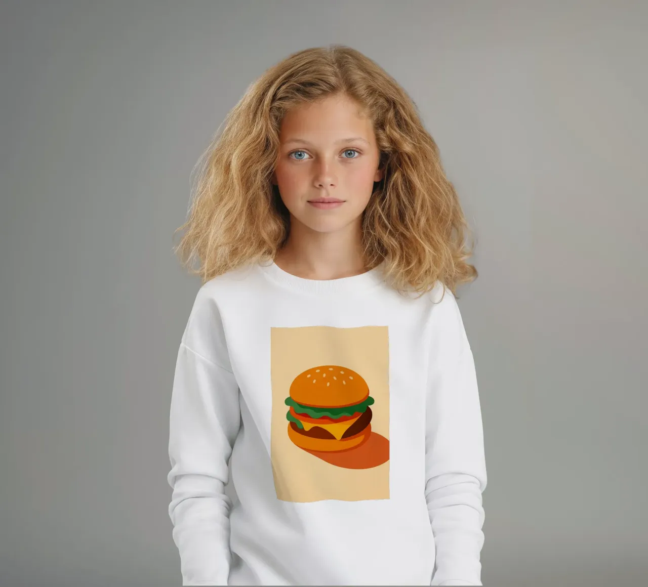 Burger Time - Il classico gommoso felpa bambino da Boissons - Affiches & posters - Retro