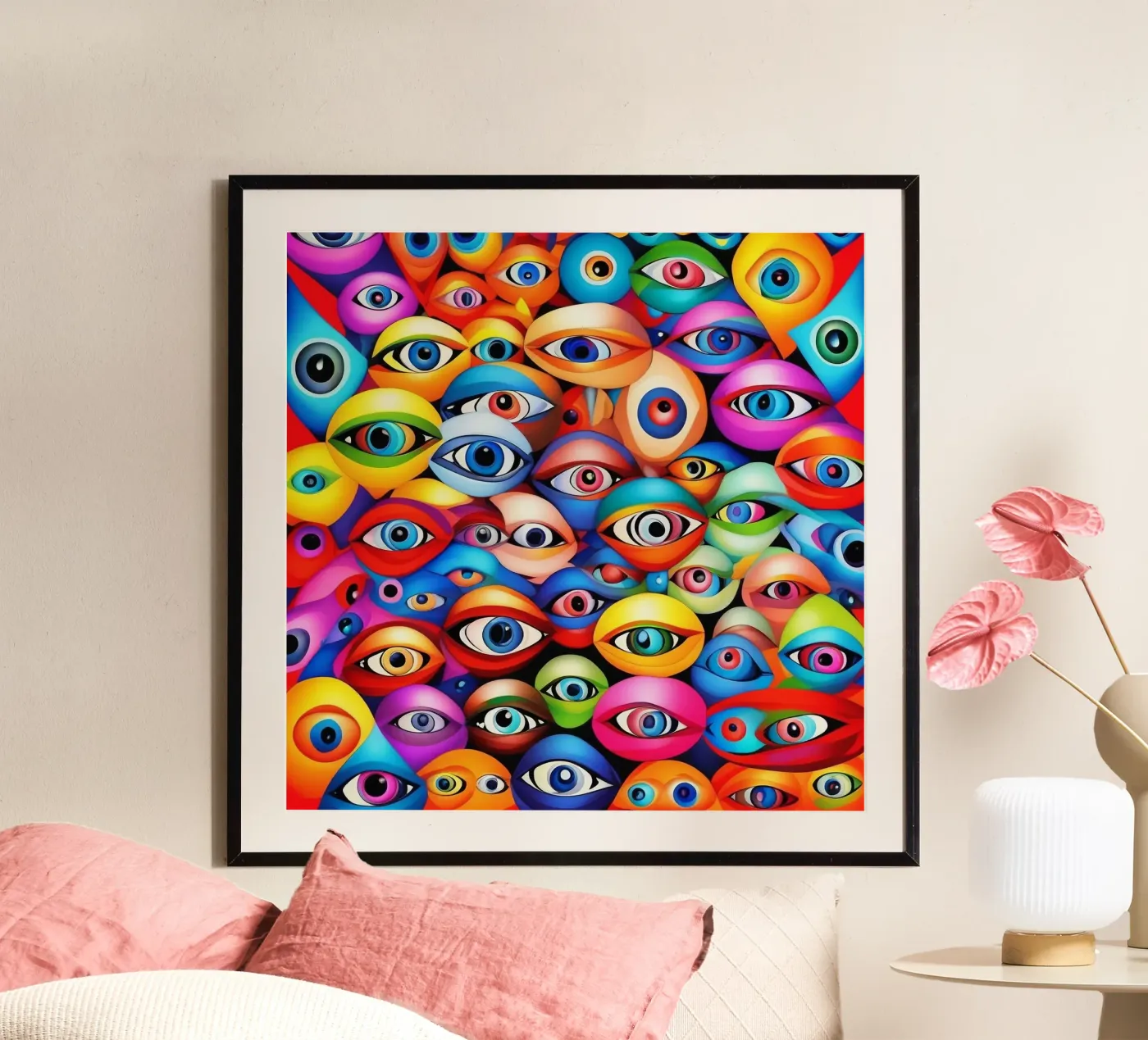 Occhi_12 poster da AI-Portraits by LK