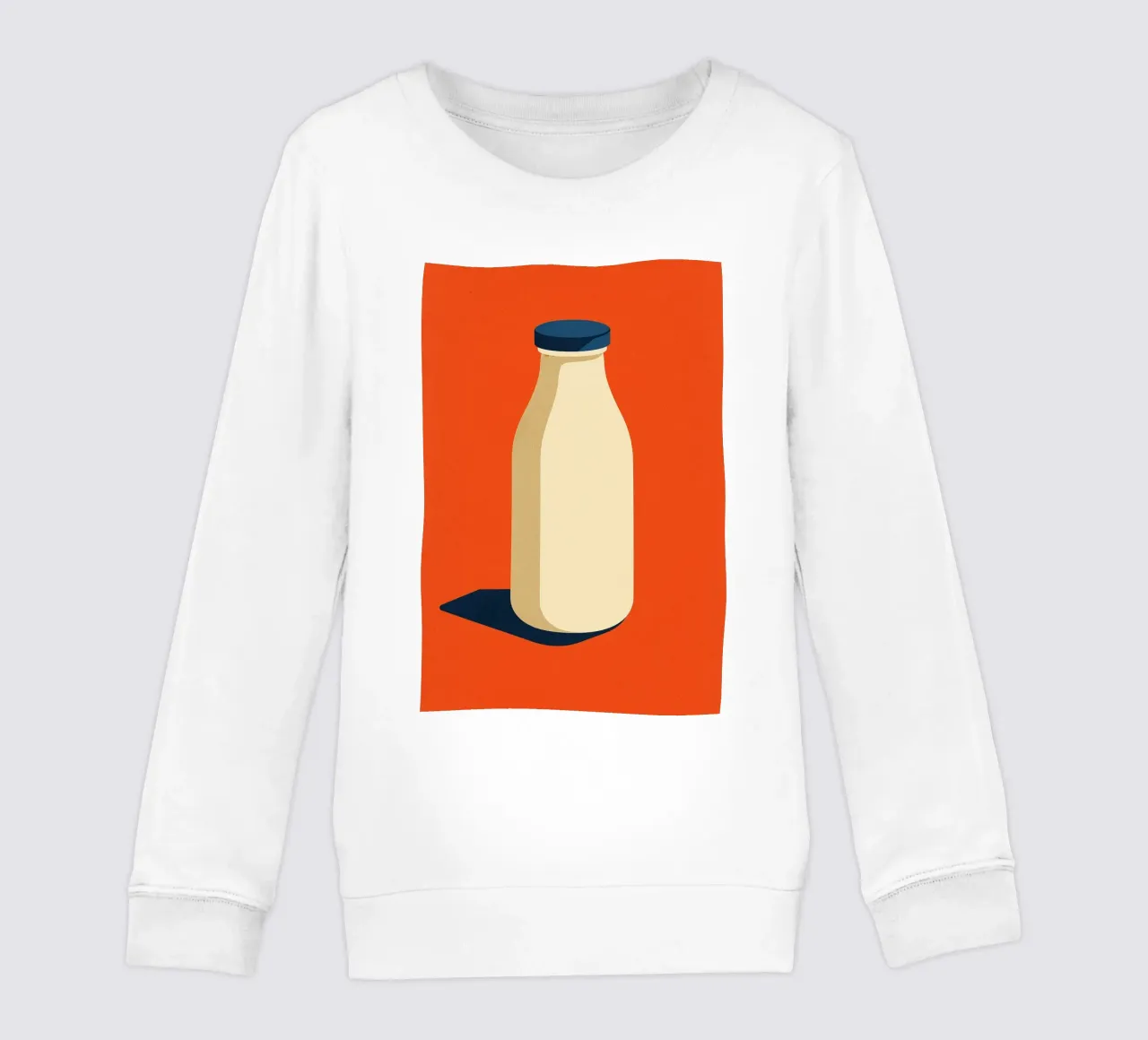 Bottle of Milk - The vintage icon kids sweatshirt by Boissons - Affiches & posters - Retro