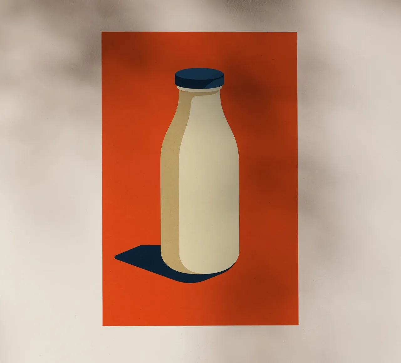 Bottle of Milk - The vintage icon backlit film by Boissons - Affiches & posters - Retro