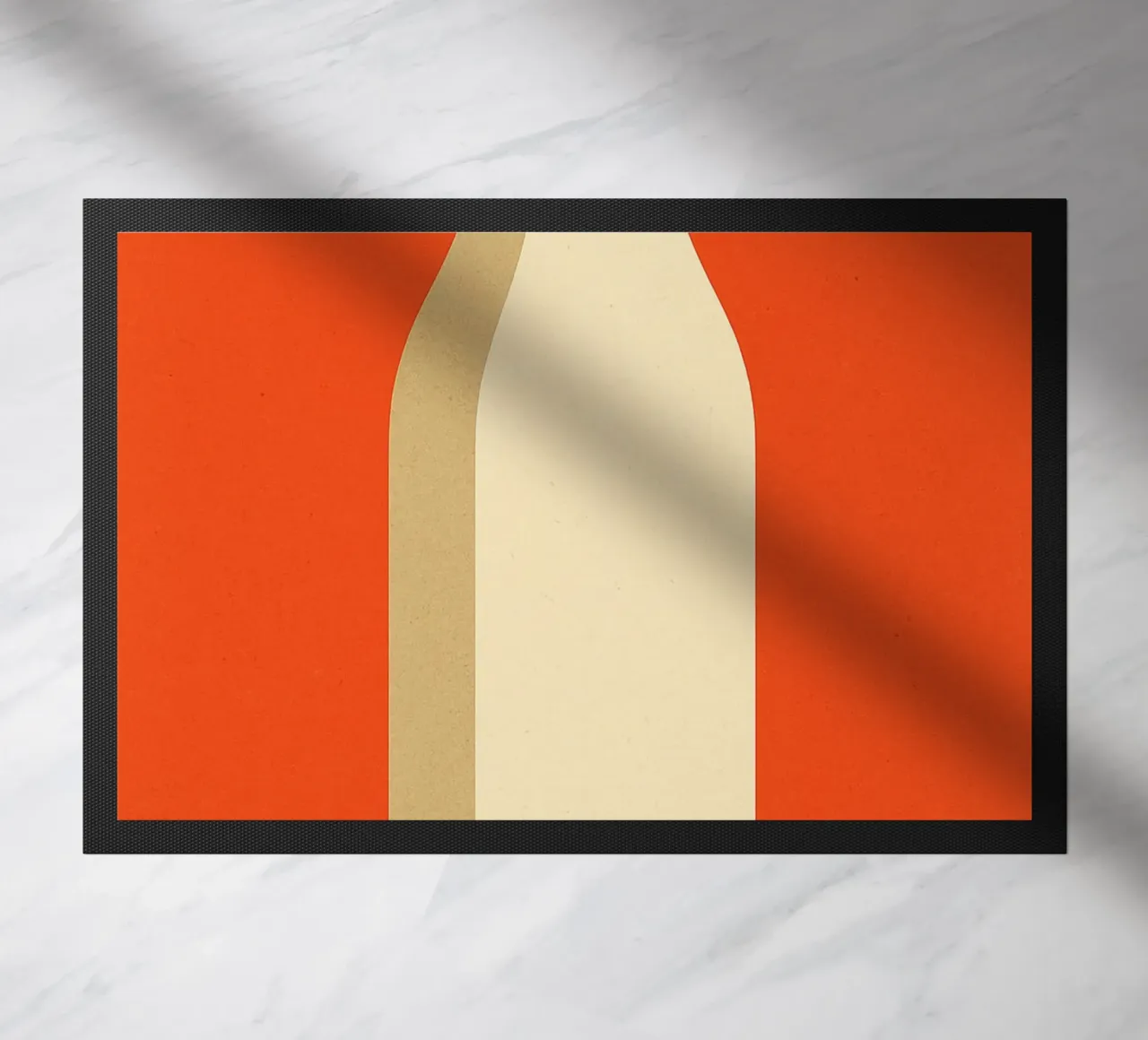 Bouteille de Lait – L’icône vintage paillasson de Boissons - Affiches & posters - Retro