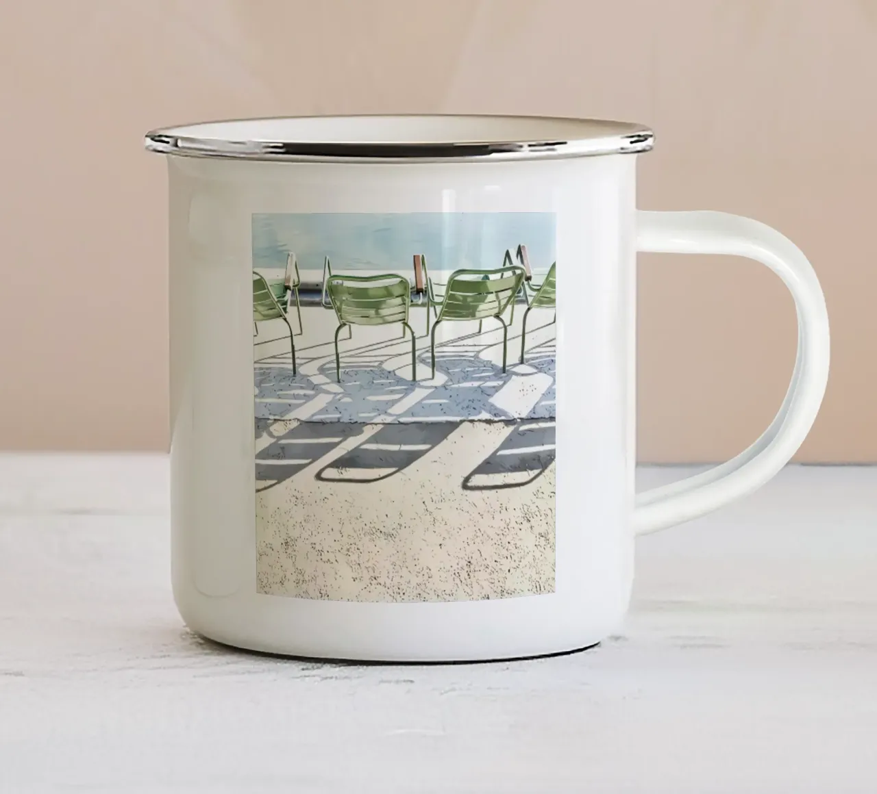 Le Tuileries tazza in smalto da James shop