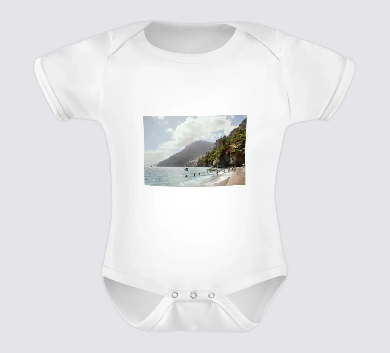 Positano body neonato maniche corte da James shop