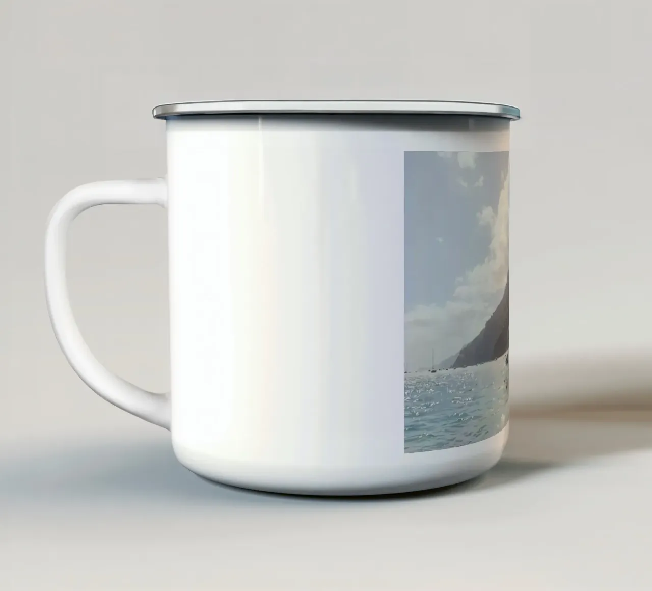 Positano tazza in smalto da James shop