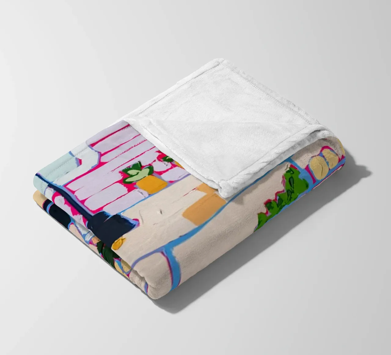 Pranzo con vista coperta in pile da James shop