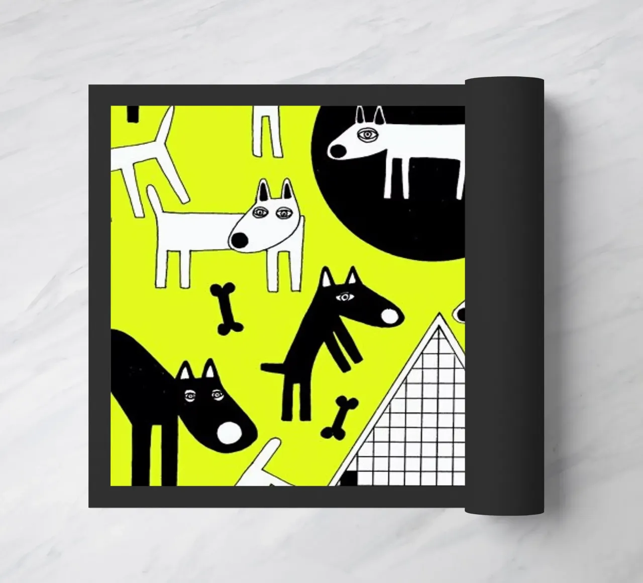 dogs doormat by Studio Teer