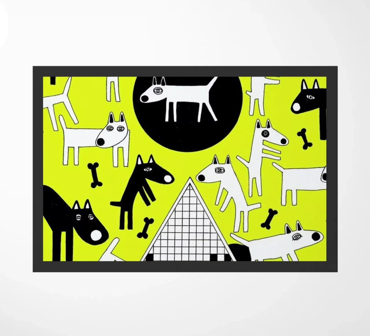 dogs doormat by Studio Teer