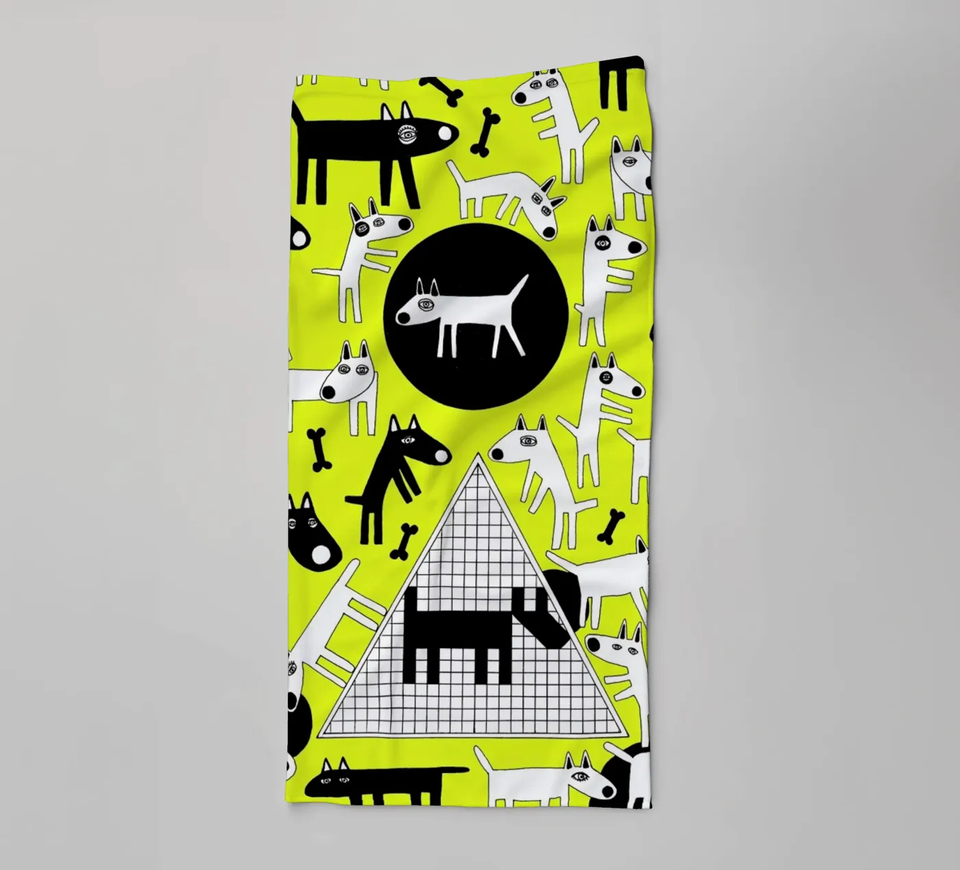 dogs asciugamano da bagno da Studio Teer