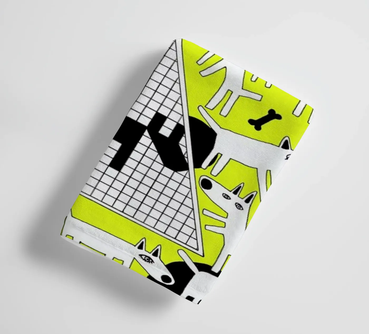 dogs asciugamano da bagno da Studio Teer