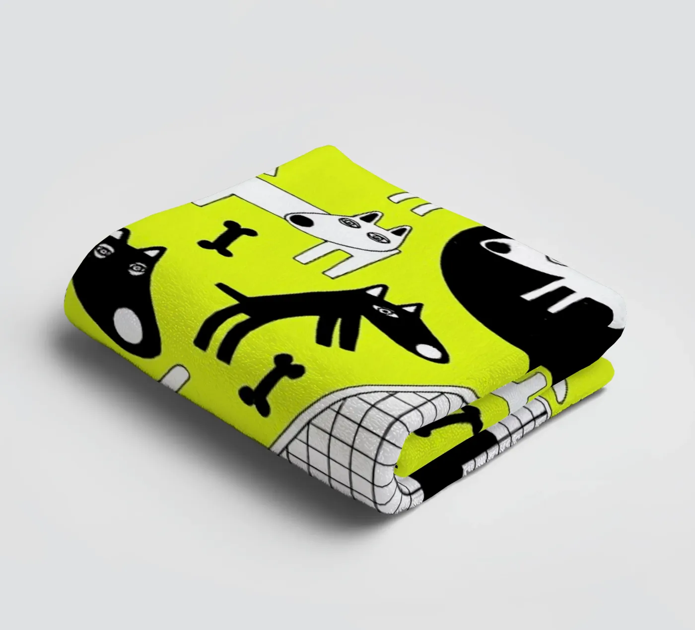 dogs asciugamano da bagno da Studio Teer